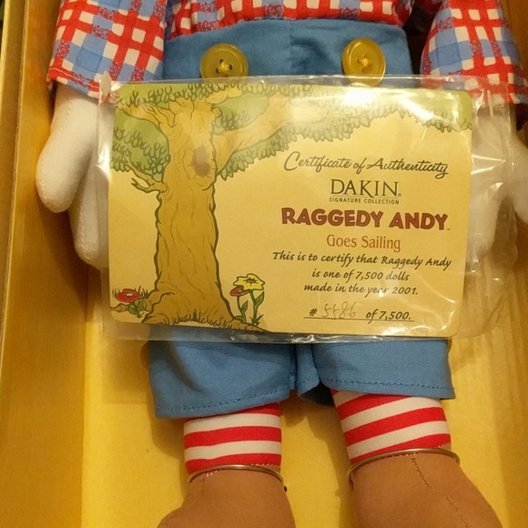 Raggedy Andy Goes Sailing doll - Collectible item - Picture 2 of 6